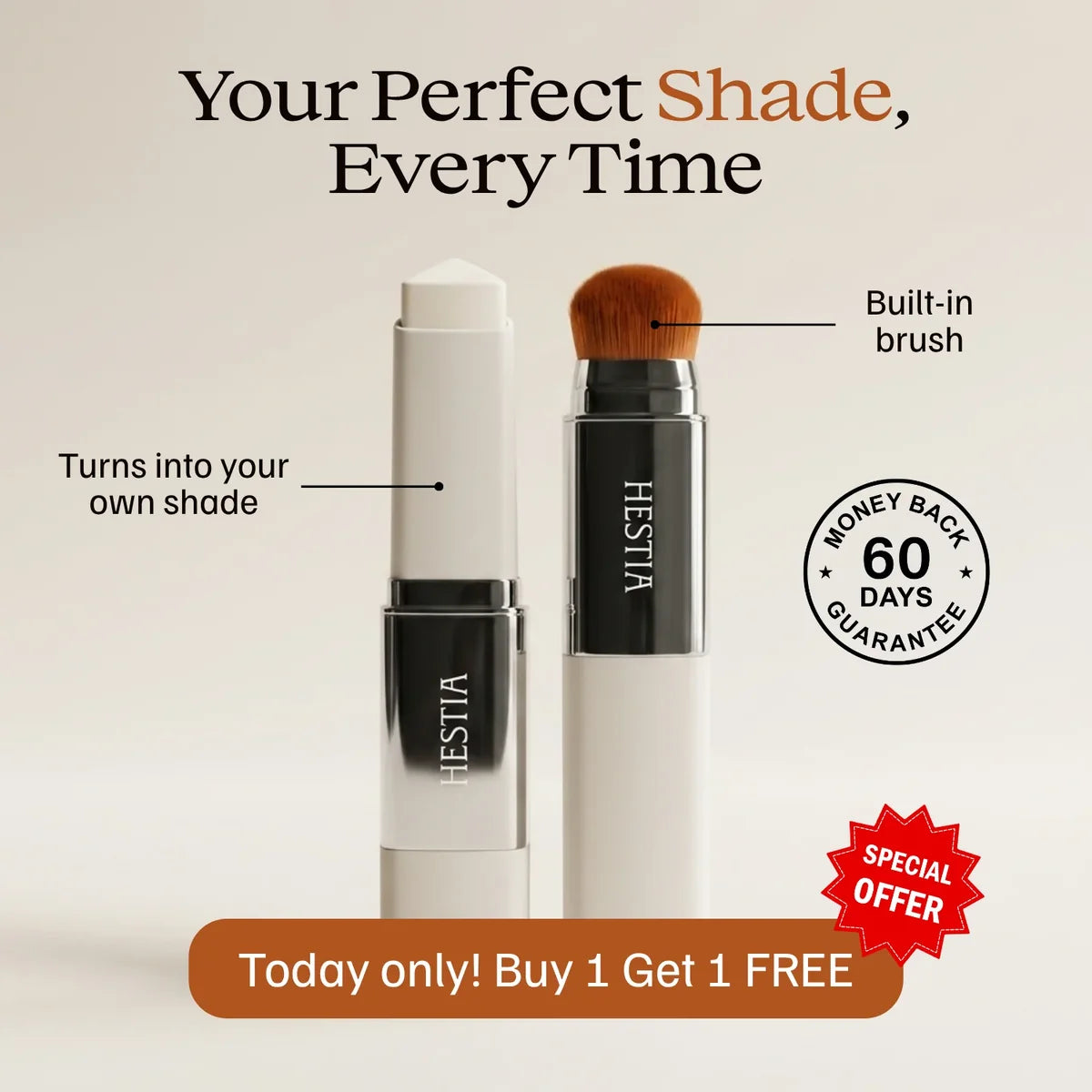 Color-Changing Foundation